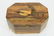 VINTAGE JUDAICA OLIVE WOOD ETROG BOX