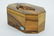 VINTAGE JUDAICA OLIVE WOOD ETROG BOX - 5