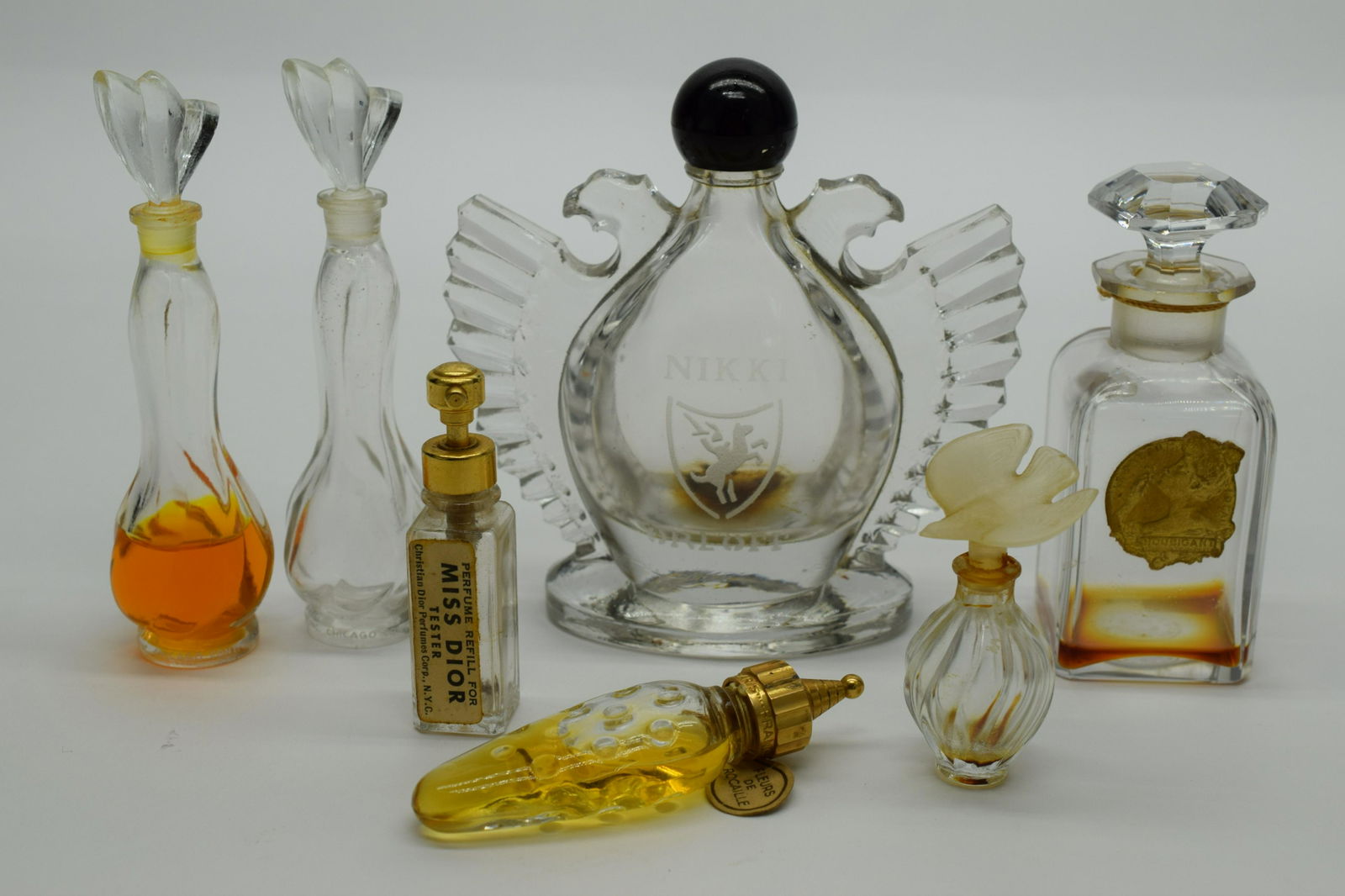VINTAGE DESIGNER PERFUME BOTTLE LOT 40 Vintage Designer Perfumes