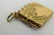 14K GOLD PHOTO LOCKET CHARM PENDANT - 12