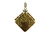 14K GOLD PHOTO LOCKET CHARM PENDANT