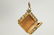14K GOLD PHOTO LOCKET CHARM PENDANT - 9