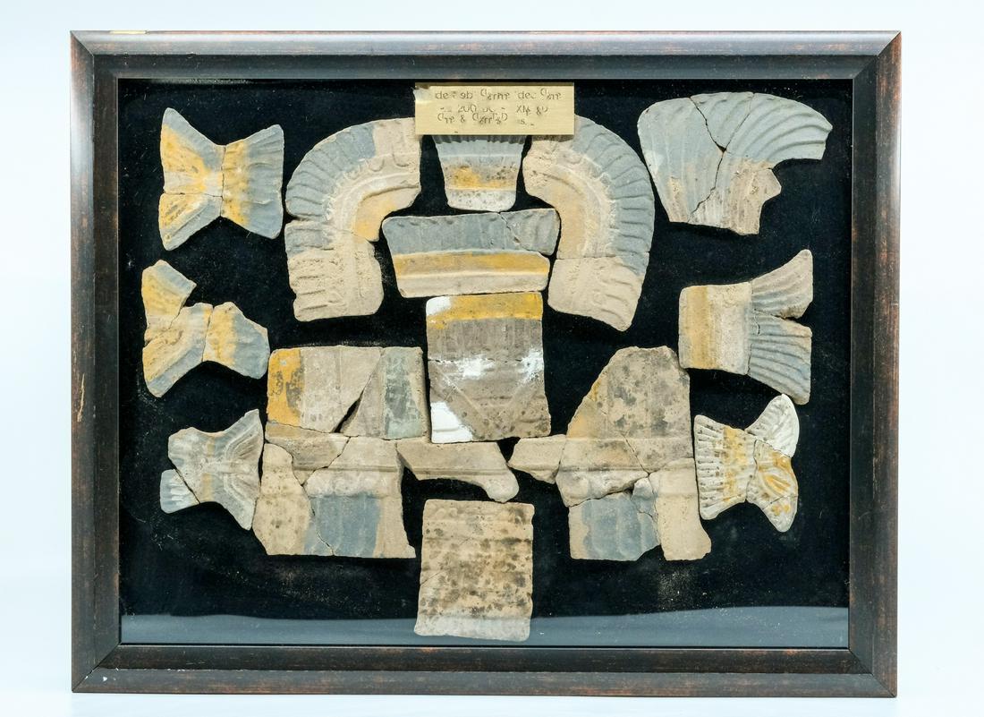 PRE-COLUMBIAN TEOTIHUACAN INCENSARIO FRAGMENTS (1 of 9)