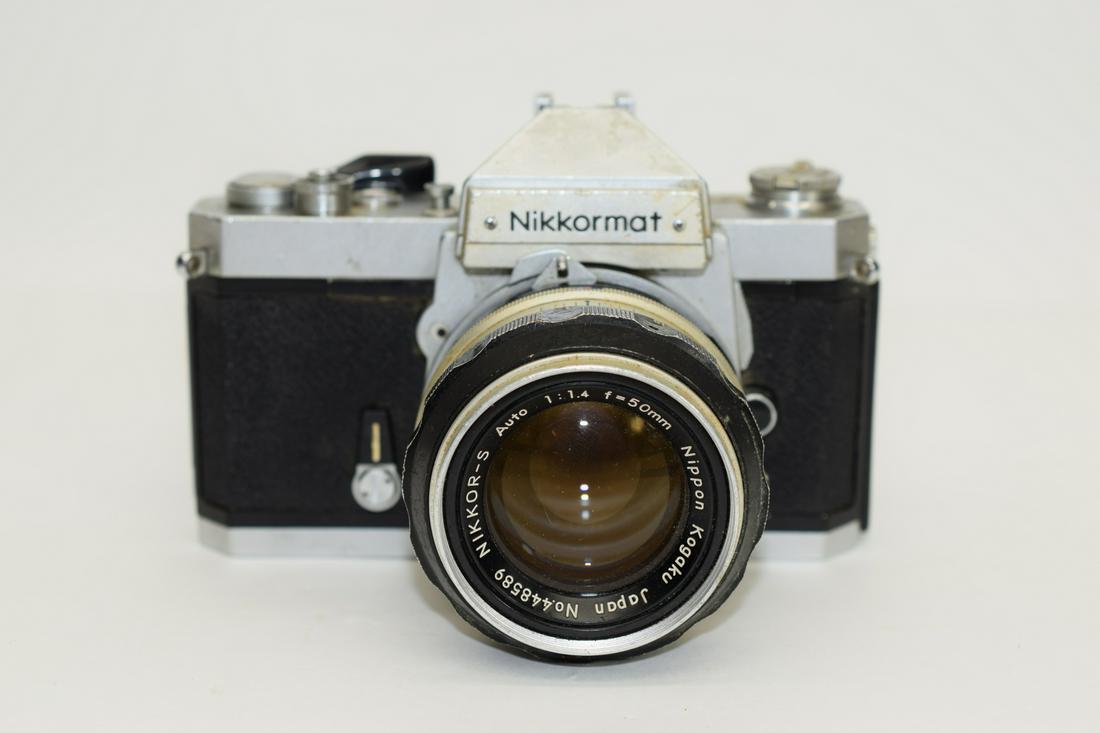 NIKON NIKKORMAT FT2 CAMERA NIKON + 50MM f/1.4 LENS (1 of 10)