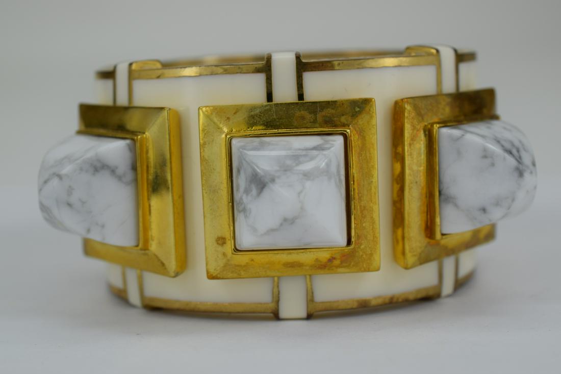 CRISTINA SABATINI LARGE CUFF STATEMENT BRACELET (1 of 14)