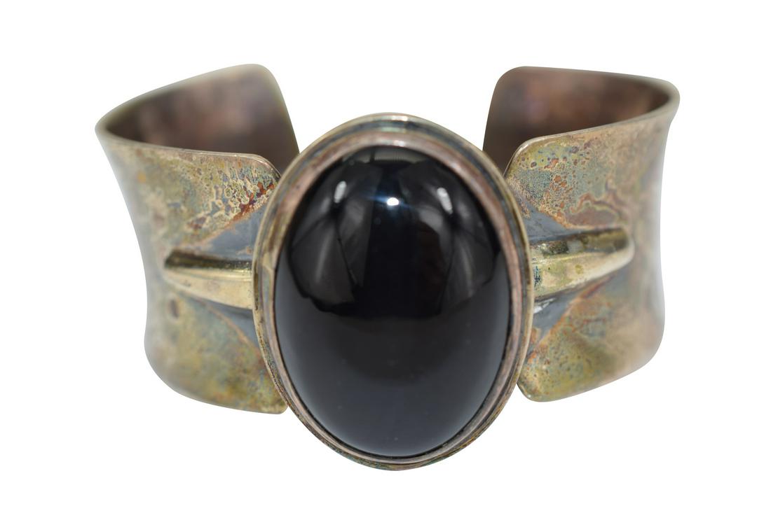 DAVID ANDERSON STERLING SILVER CUFF BRACELET (1 of 14)