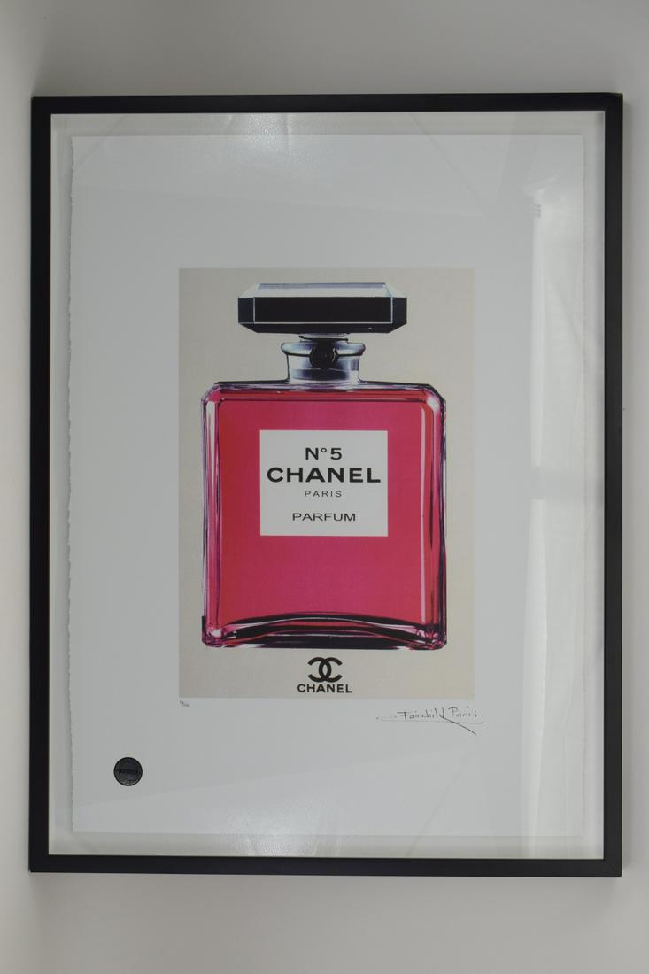 Shane Bowden: Pink Is The Right Way Up (chanel No 5)