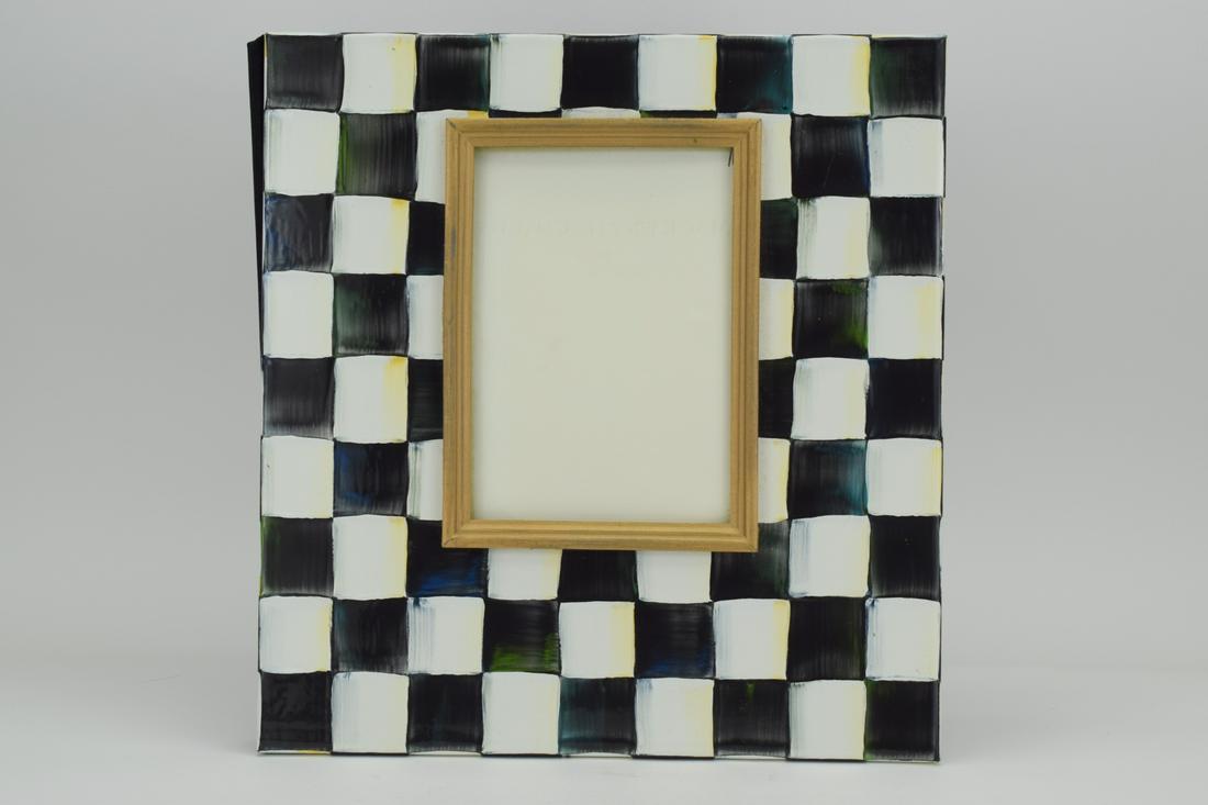 MACKENZIE-CHILDS COURTLY CHECK PHOTO ALBUM BOOK (1 of 12)