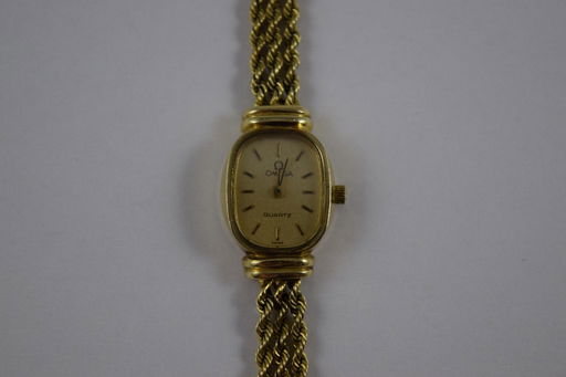 14k Gold Ladies 10 Jewel Swiss Omega Wrist Watch Jul 24 2016 Auction Life In Florida