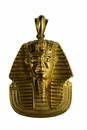 LARGE 18K GOLD EGYPTIAN KING TUTANKHAMUN PENDANT