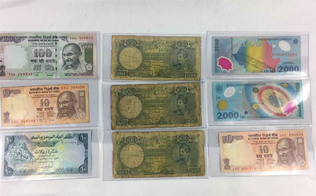 THIRTEEN INTERNATIONAL BANK NOTES (1 of 4)
