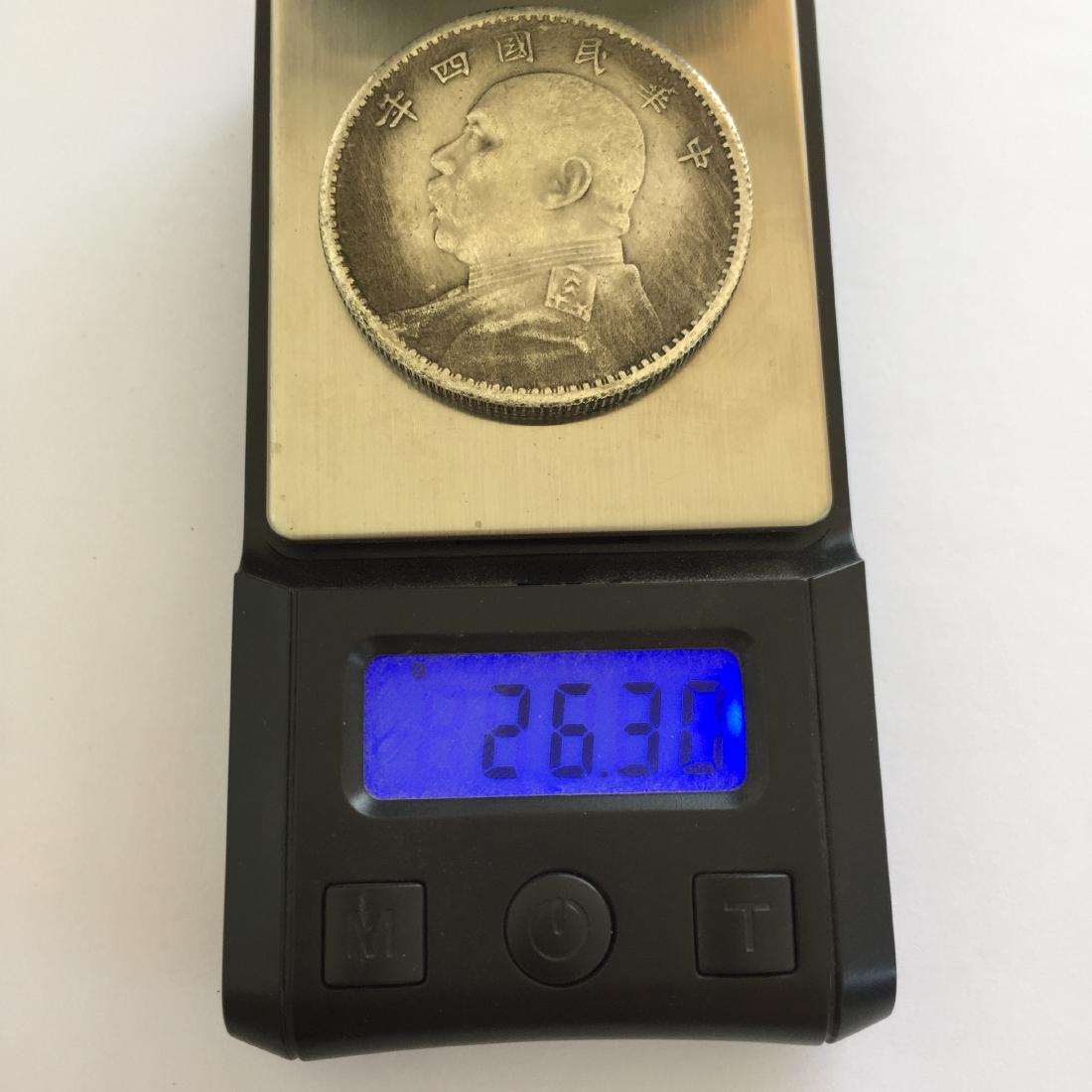FOUR CHINESE SILVER DOLLAR COINS REPUBLIC PERIOD (1 of 3)