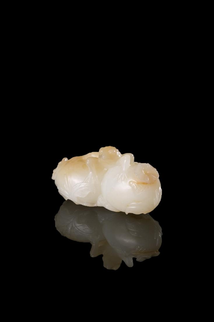 CHINESE HETIAN JADE CRAVED LOTUS (1 of 10)