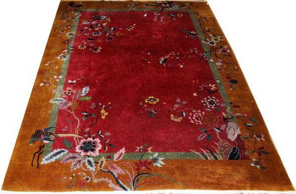 1920S CHINESE ART DECO CARPET (1 of 3)