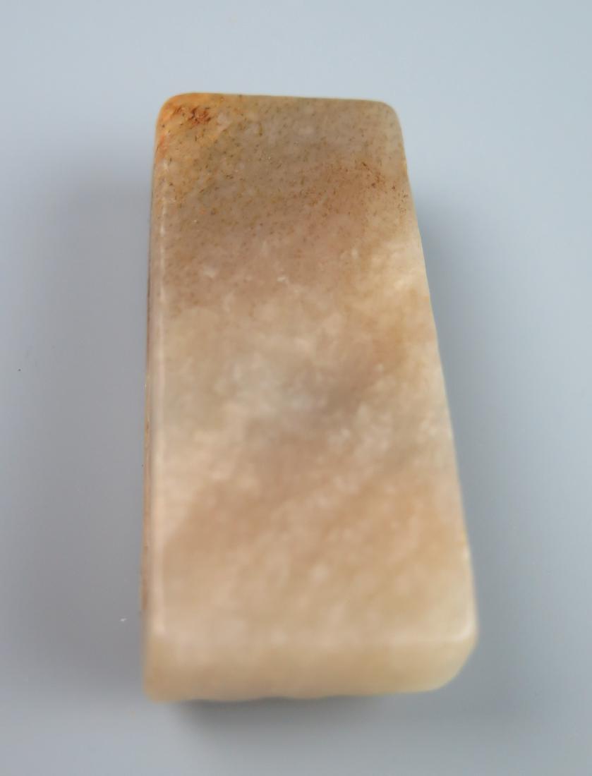 CHINESE ANCIENT JADE CARVED SWORD BELT HOOK (1 of 7)