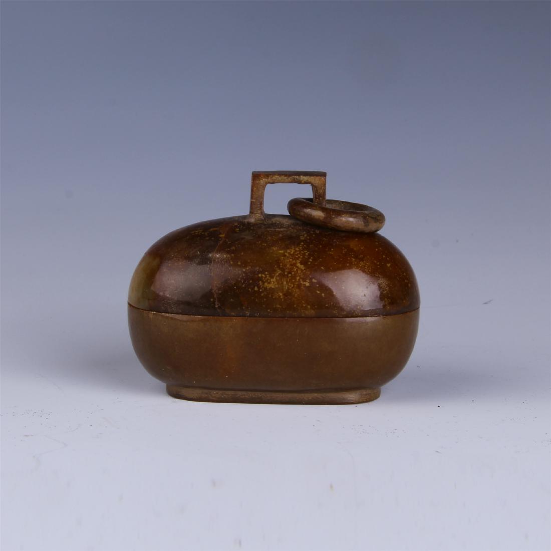 CHINESE AGATE INSENCE CAGE (1 of 5)