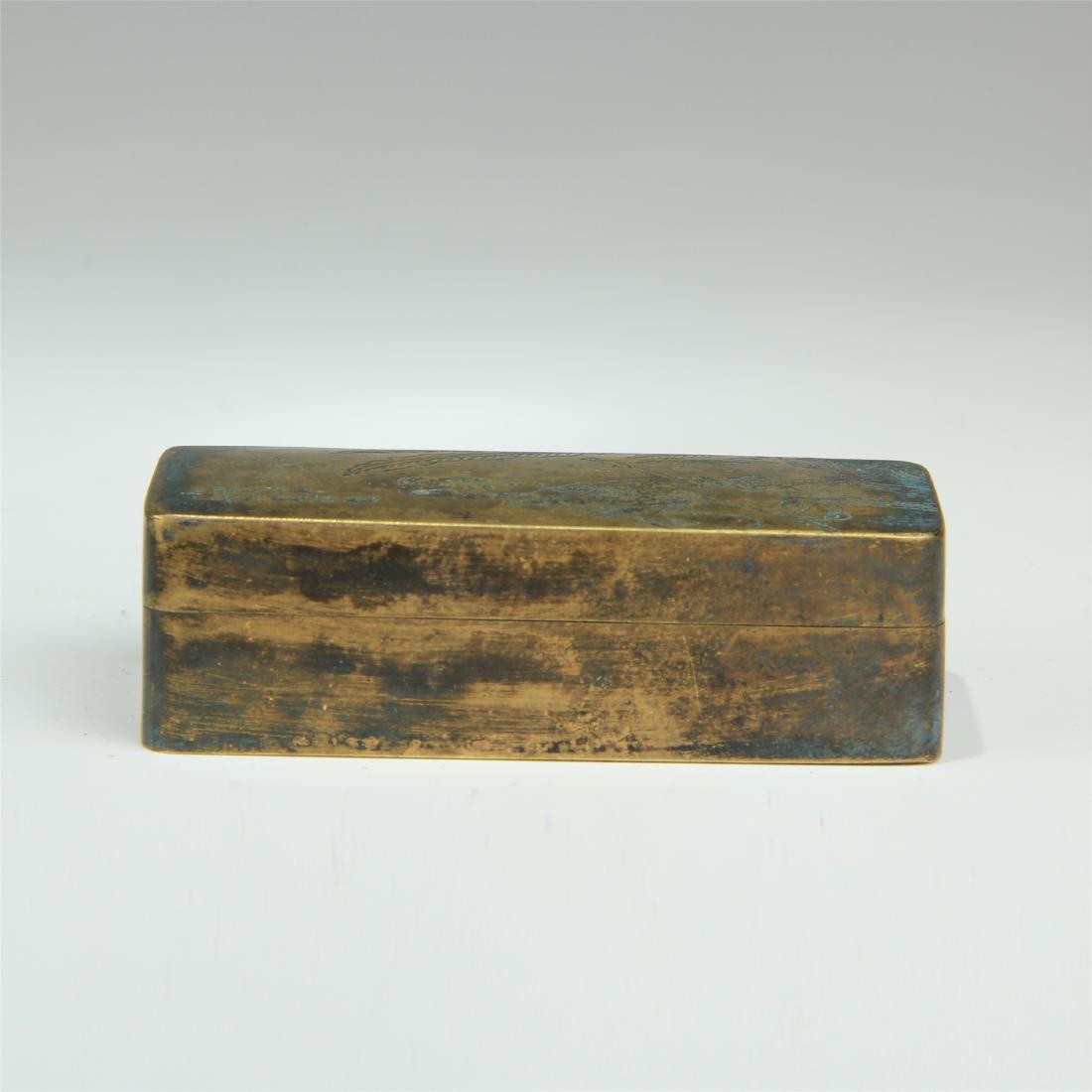 CHINESE COPPER BEAUTY INK BOX (1 of 6)