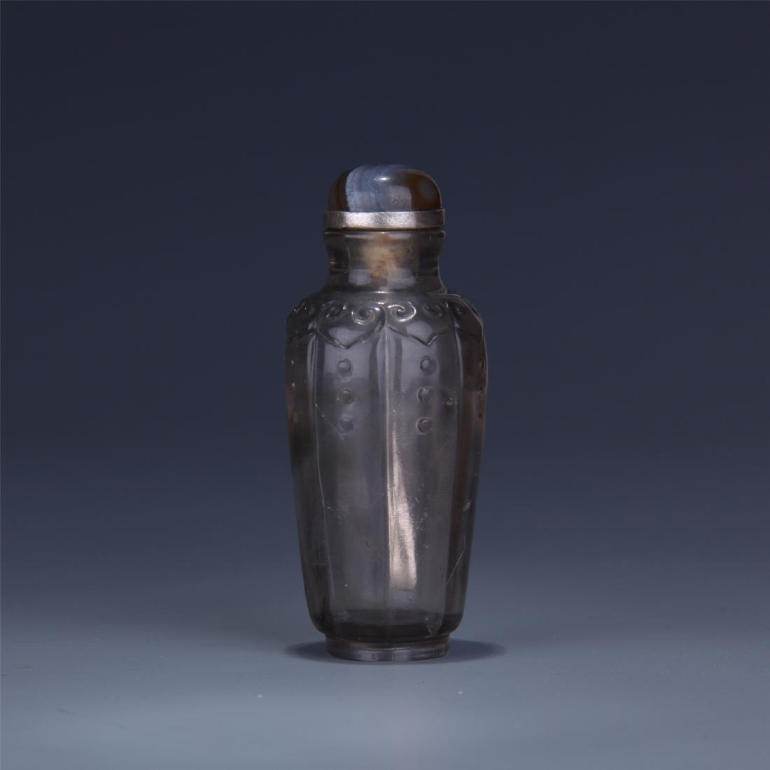 CHINESE ROCK CRYSTAL SNUFF BOTTLE (1 of 6)