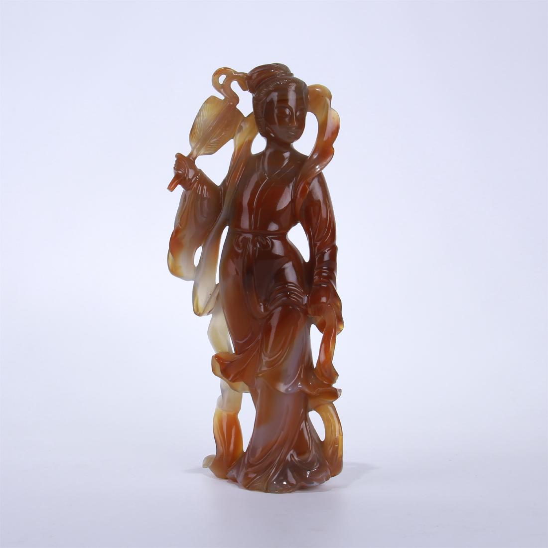 CHINESE AGATE STANDING BEAUTY (1 of 10)