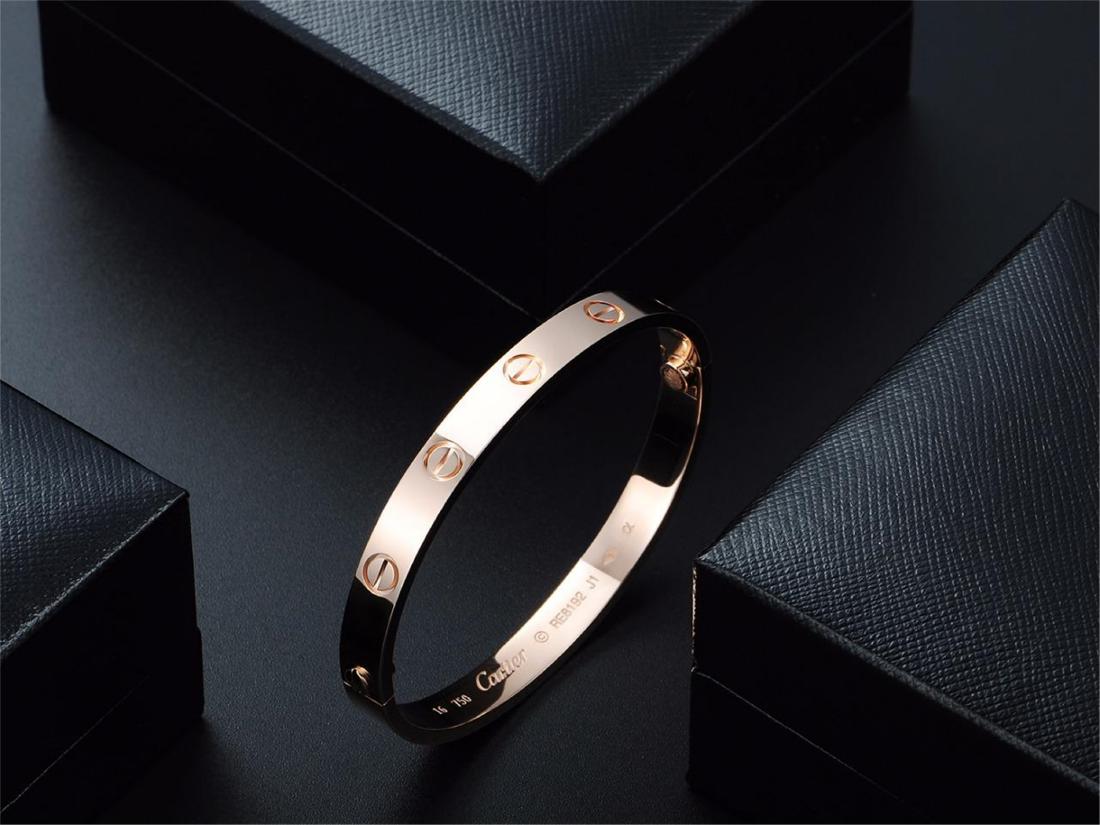 CARTIER 18K ROSE GOLD BRACELET (1 of 3)