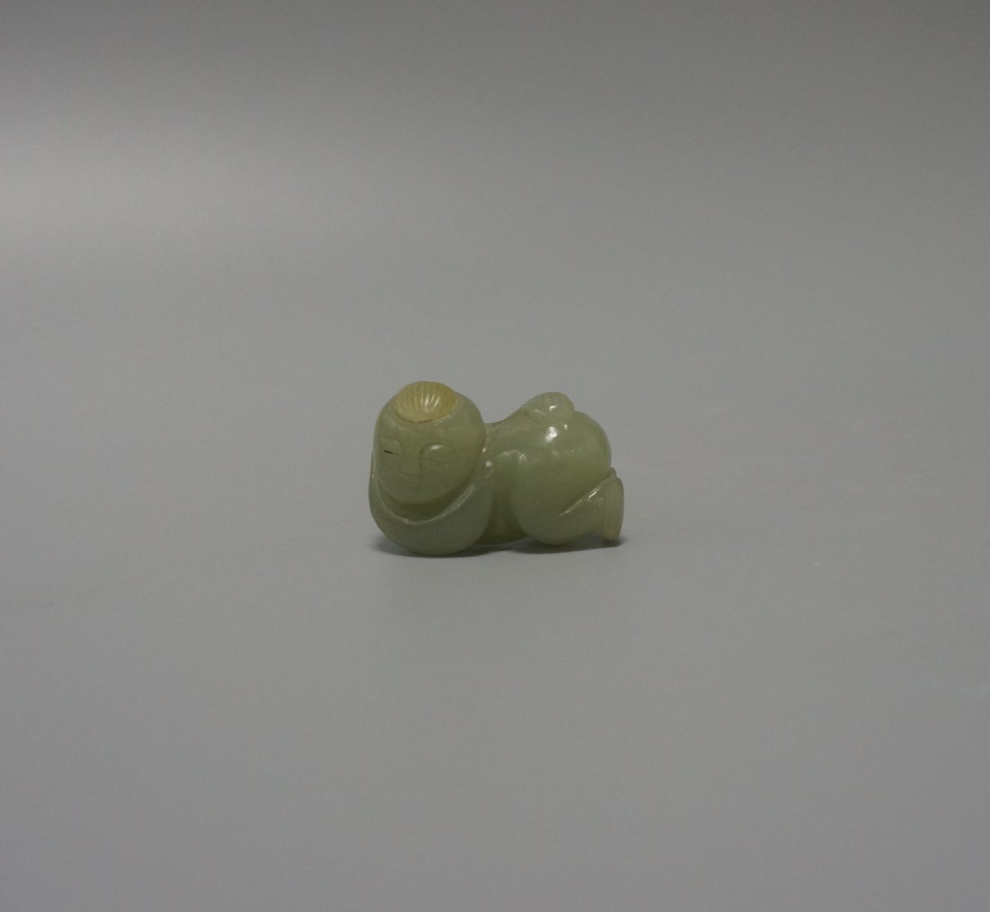 CHINESE JADE CARVED BOY (1 of 4)