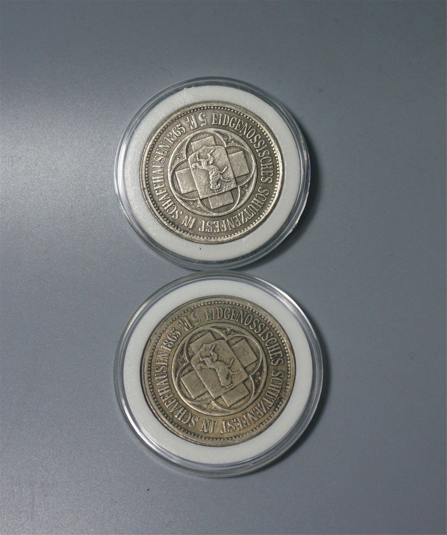 TWO CHINESE SILVER COINS (1 of 2)