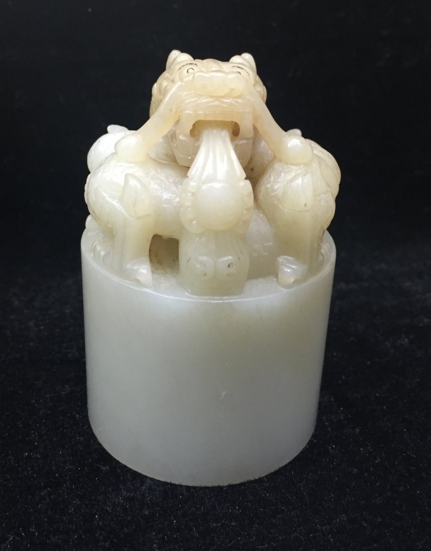 CHINESE JADE DRAGON SEAL (1 of 1)
