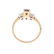 A Lady's Natural Alexandrite and Diamond Ring - 4