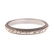 A Platinum Sapphire Engagement Ring with Band - 4