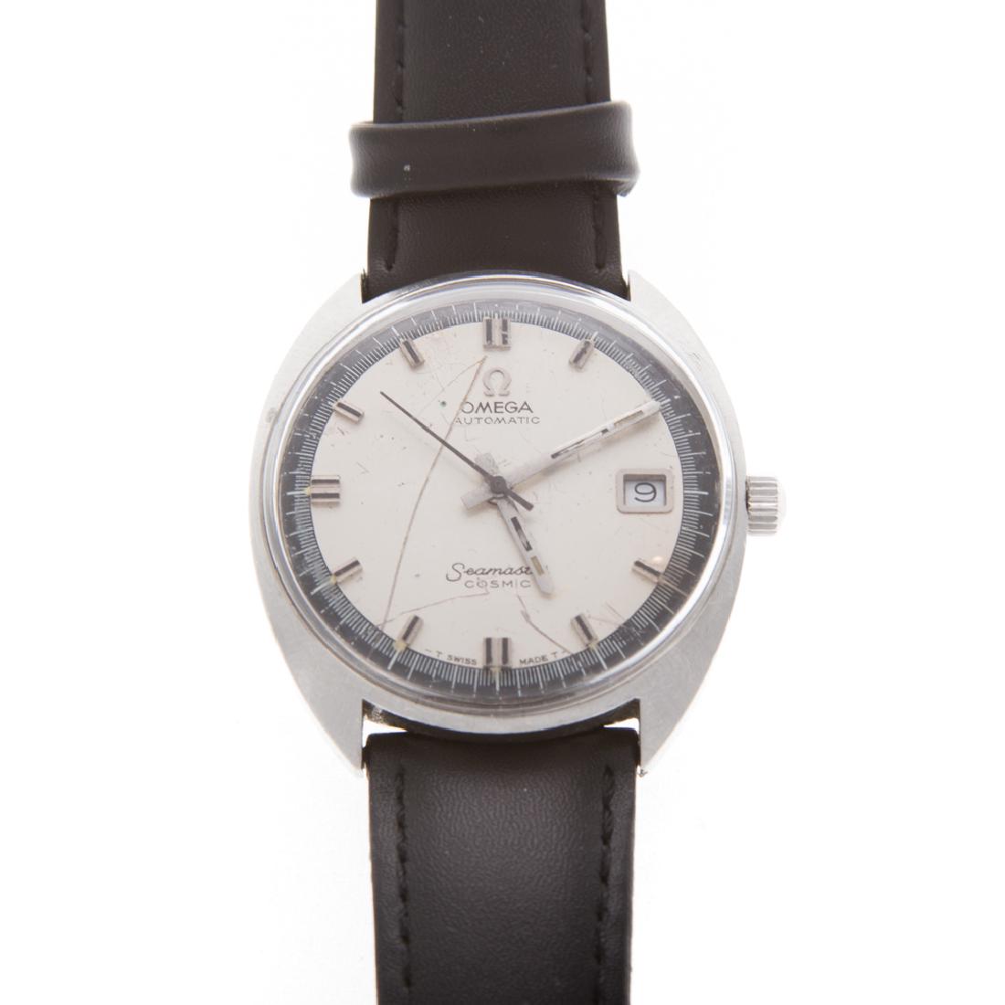 A Gent's Stainless Omega Seamaster Cosmic Watch (1 of 4)