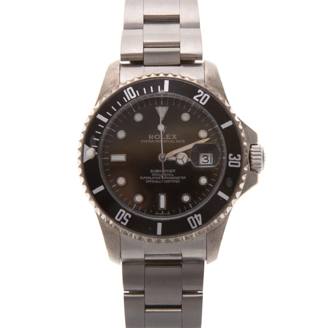 A Gent's Rolex Inspired Submariner Watch (1 of 4)