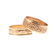 Two Engraved Wedding Bands in 14K Gold