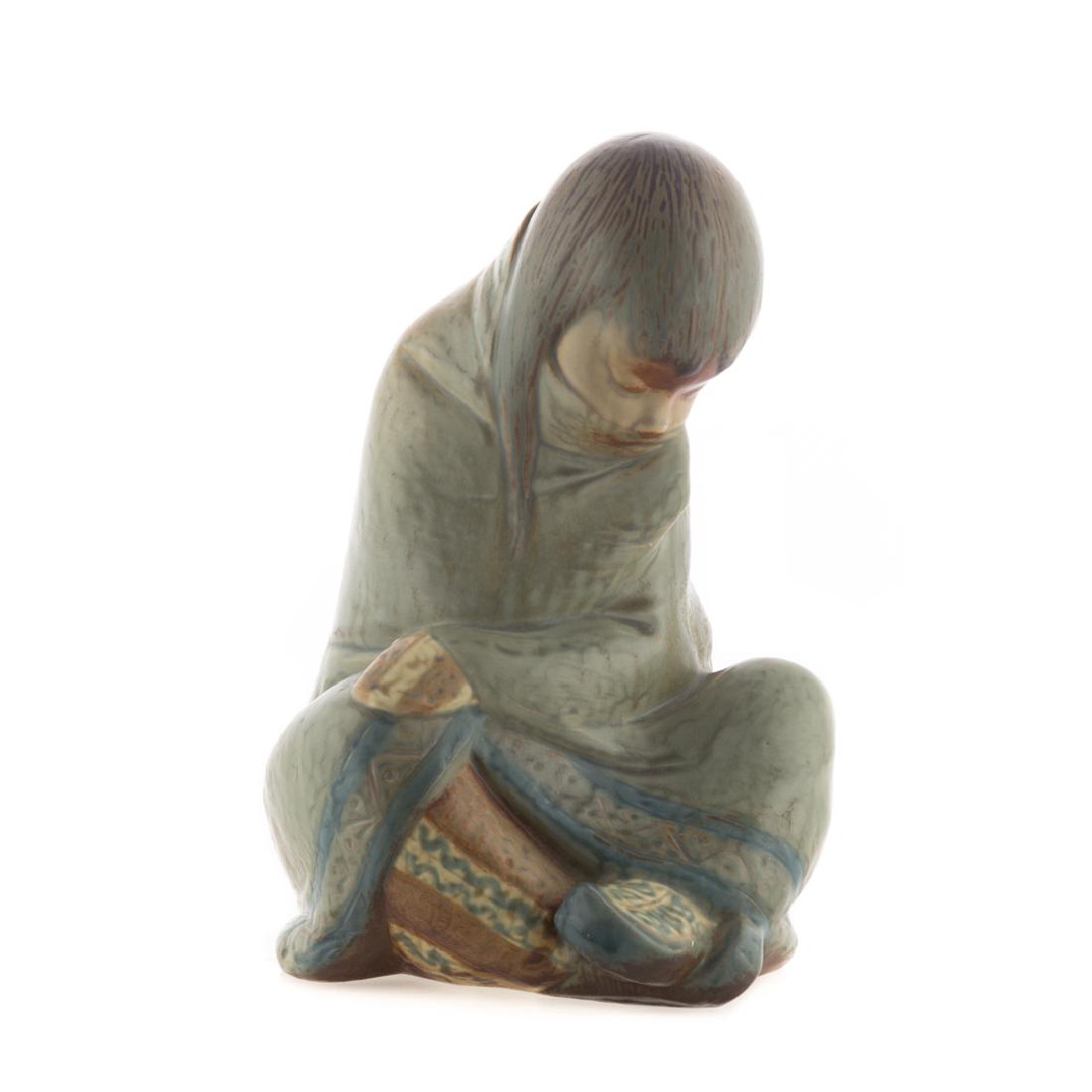 Lladro Gres figure: Nap Time (1 of 3)