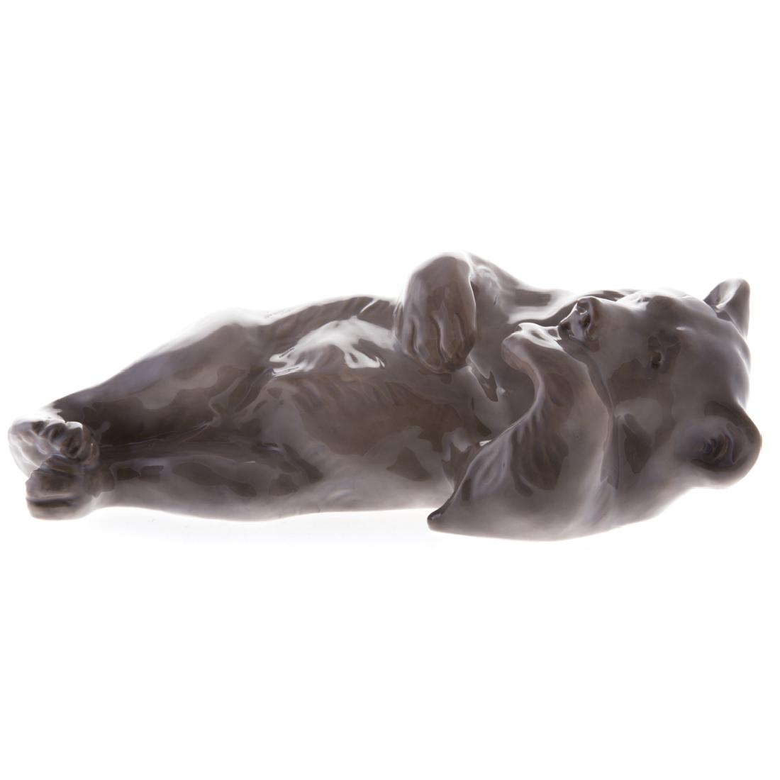 Royal Copenhagen porcelain bear Knud Kyhn (1 of 5)