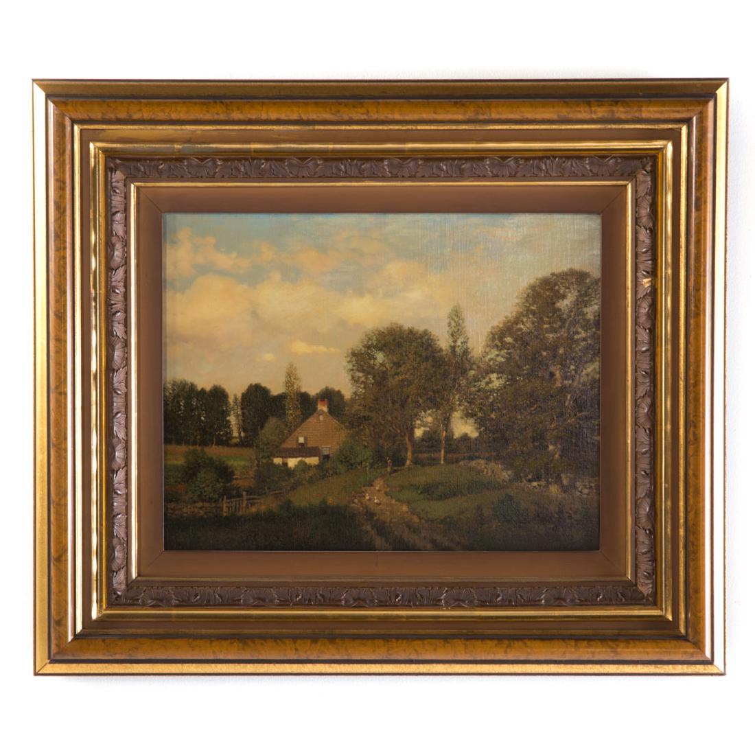 Henry Pember Smith. "Summer at Chesterfield, CT" (1 of 2)