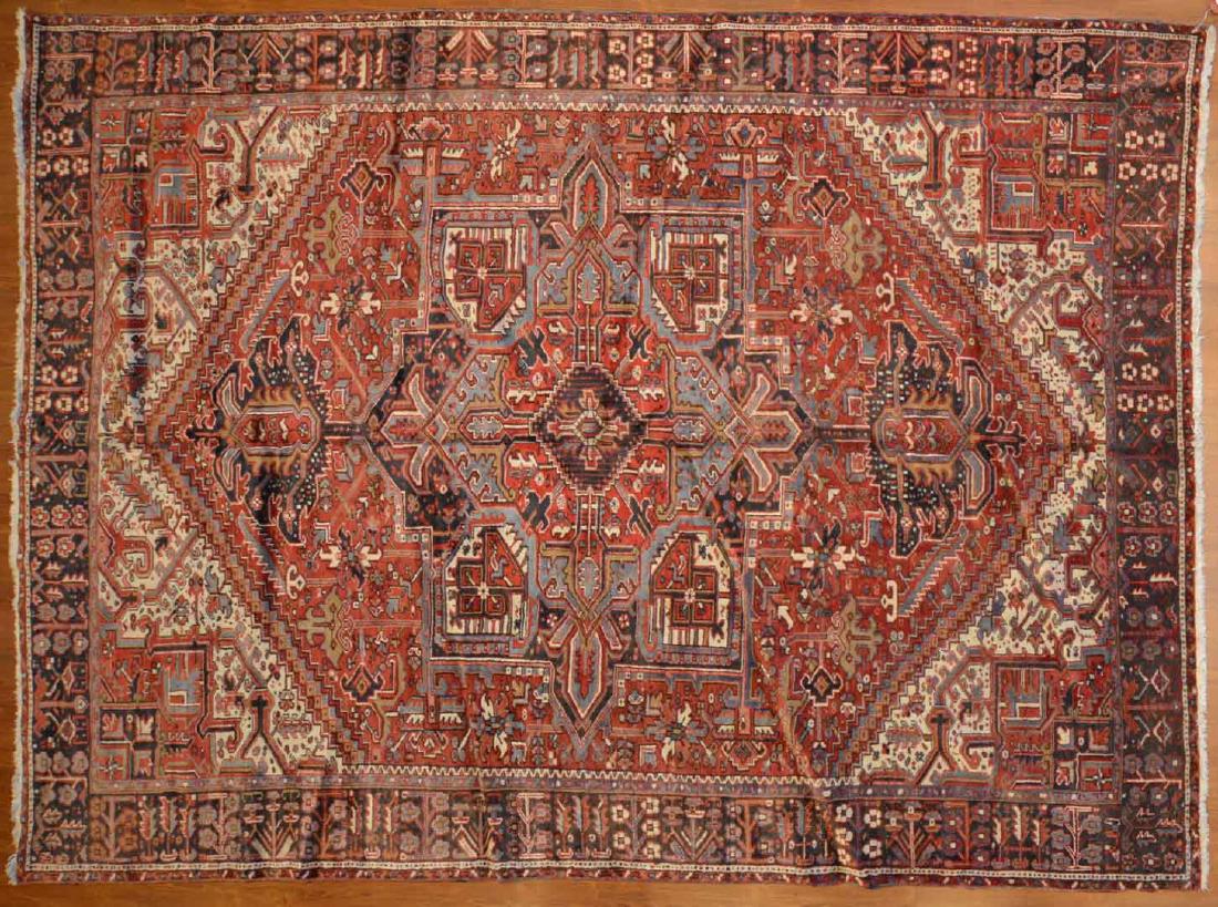Persian Herez carpet, approx. 8.3 x 11.5 (1 of 4)