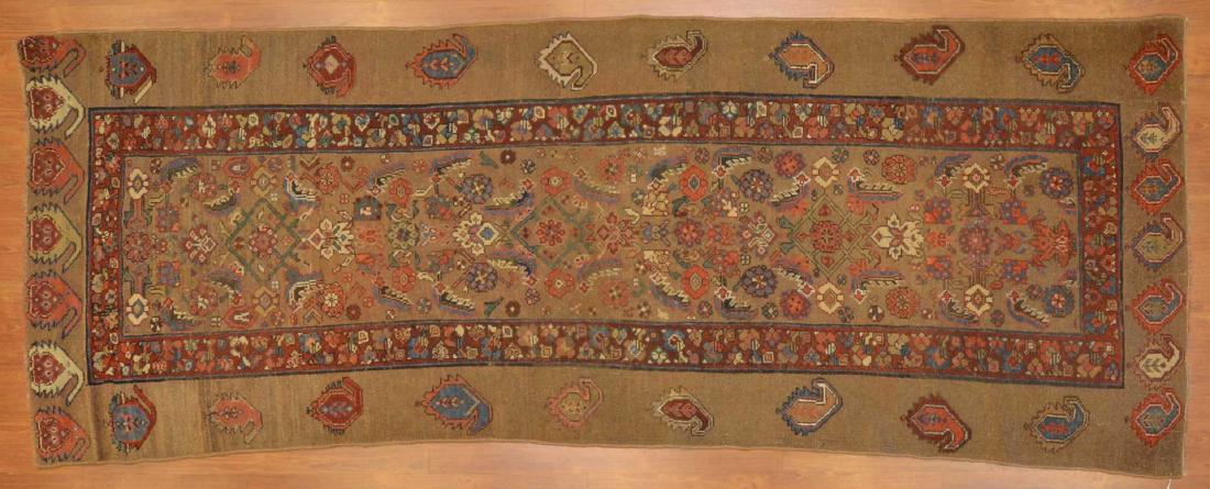 Antique camel hair Serab rug, approx. 3.7 x 9.10 (1 of 3)