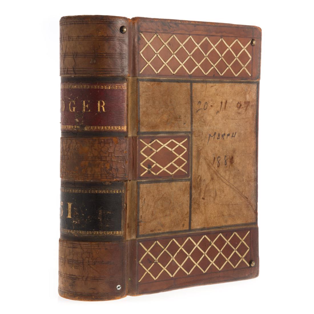 Decorative large book-form box (1 of 3)