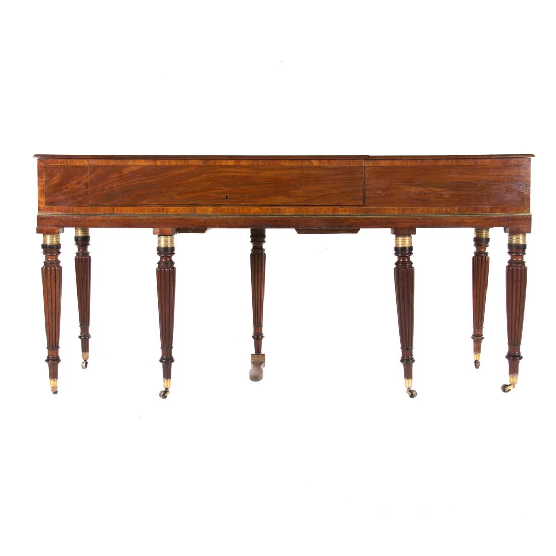 Clementi & Co Regency inlaid mahogany piano forte (1 of 10)