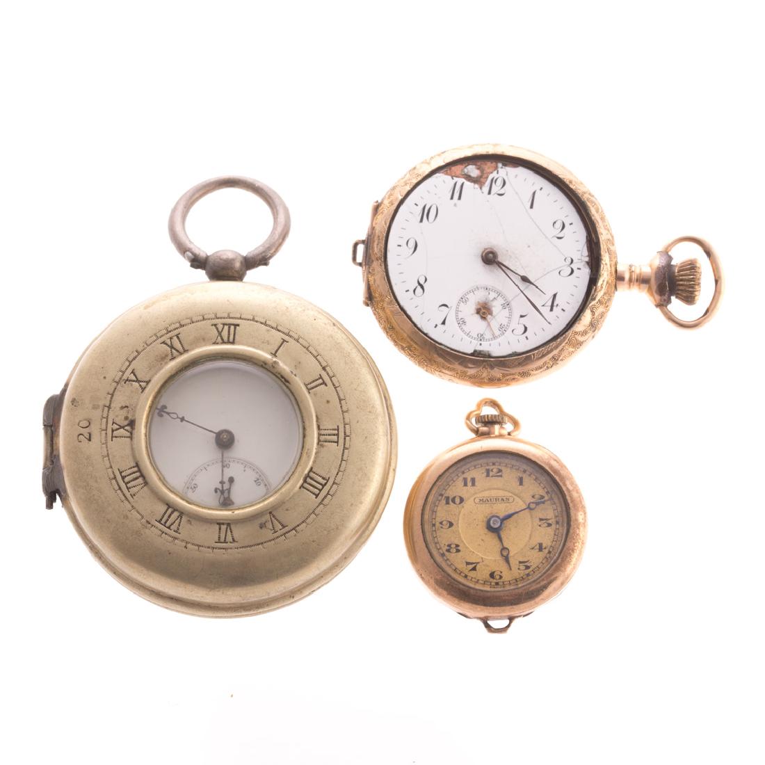 A Trio of Early Pocket Watches (1 of 5)