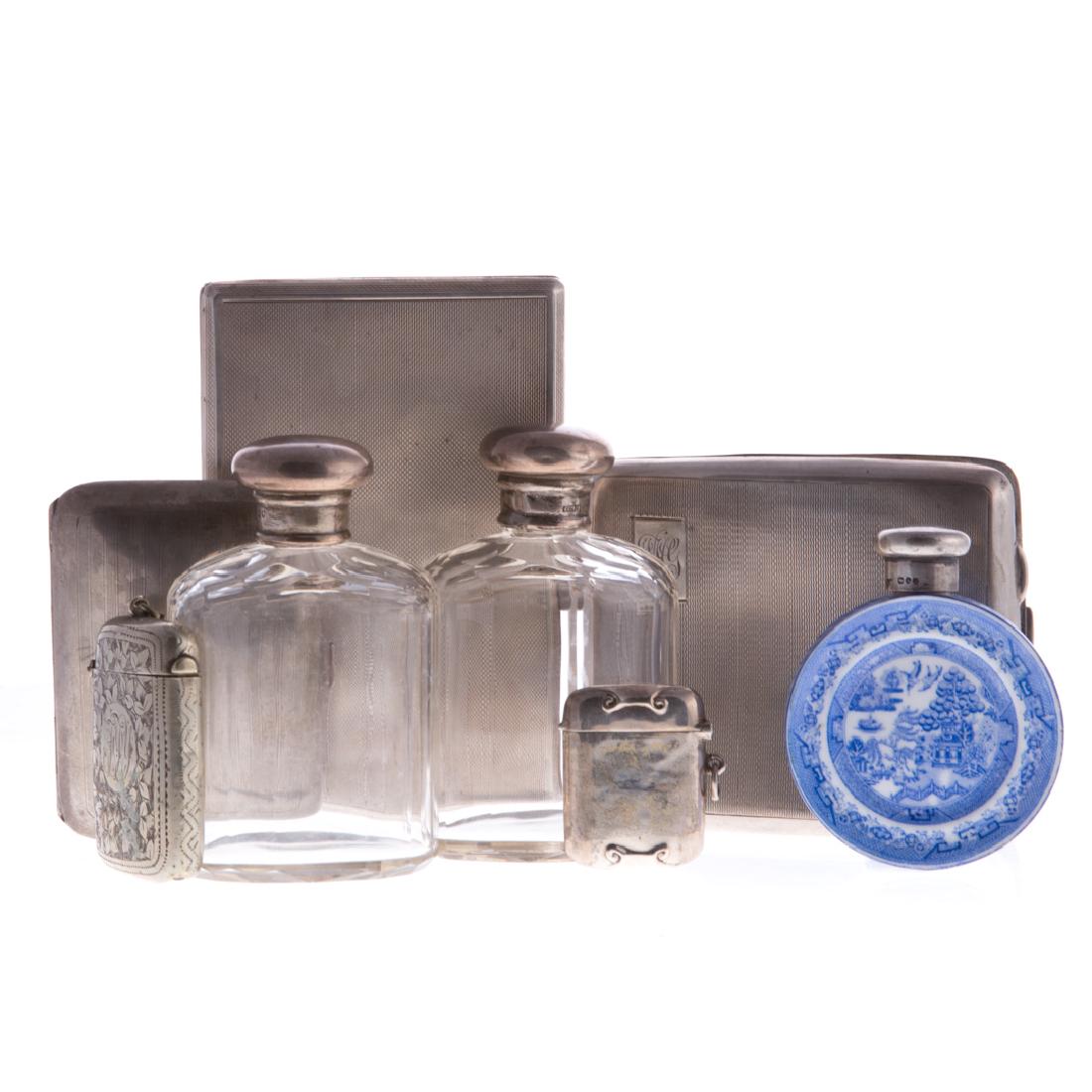 A collection of English sterling personal items (1 of 5)