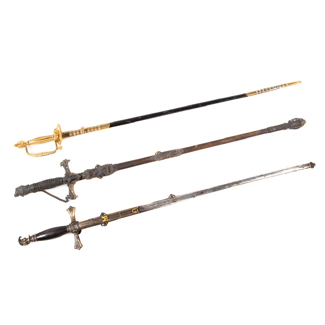 Fraternal Swords and Scabbards (3) (1 of 4)