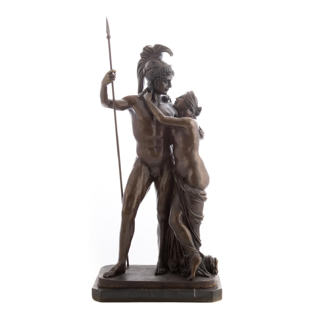 Classical style bronze Mars and Venus (1 of 3)