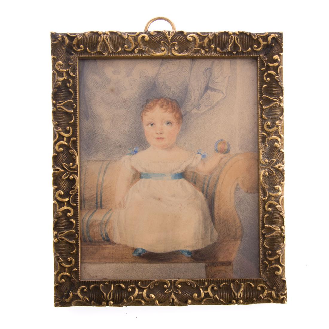 English School. Portrait of a Child (1 of 3)