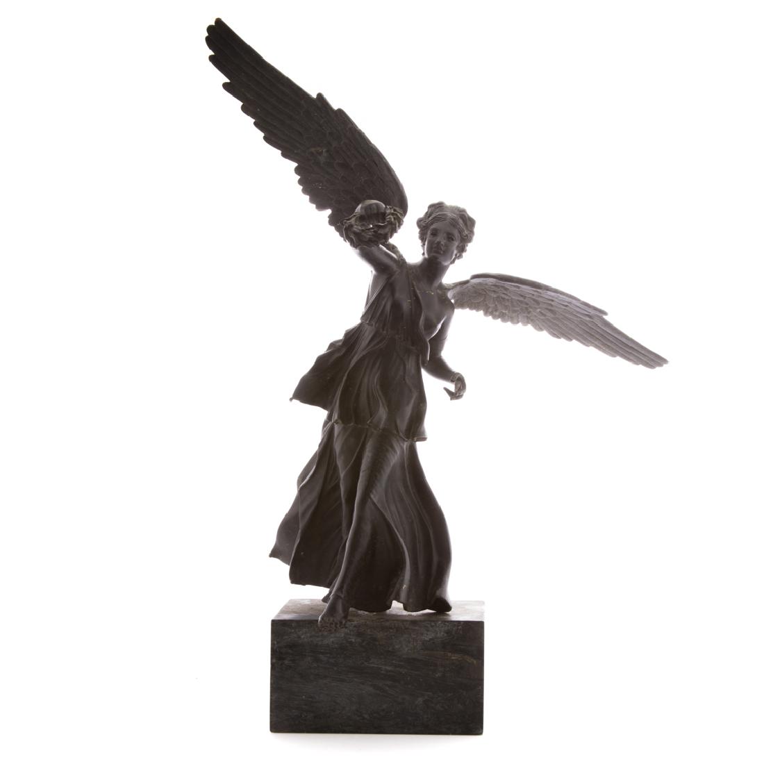 Classical style bronze figure of Nike (1 of 8)