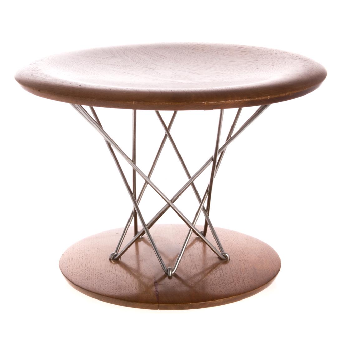 Isamu Noguchi walnut rocking stool by Knoll (1 of 4)