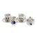 Six Herend porcelain table articles