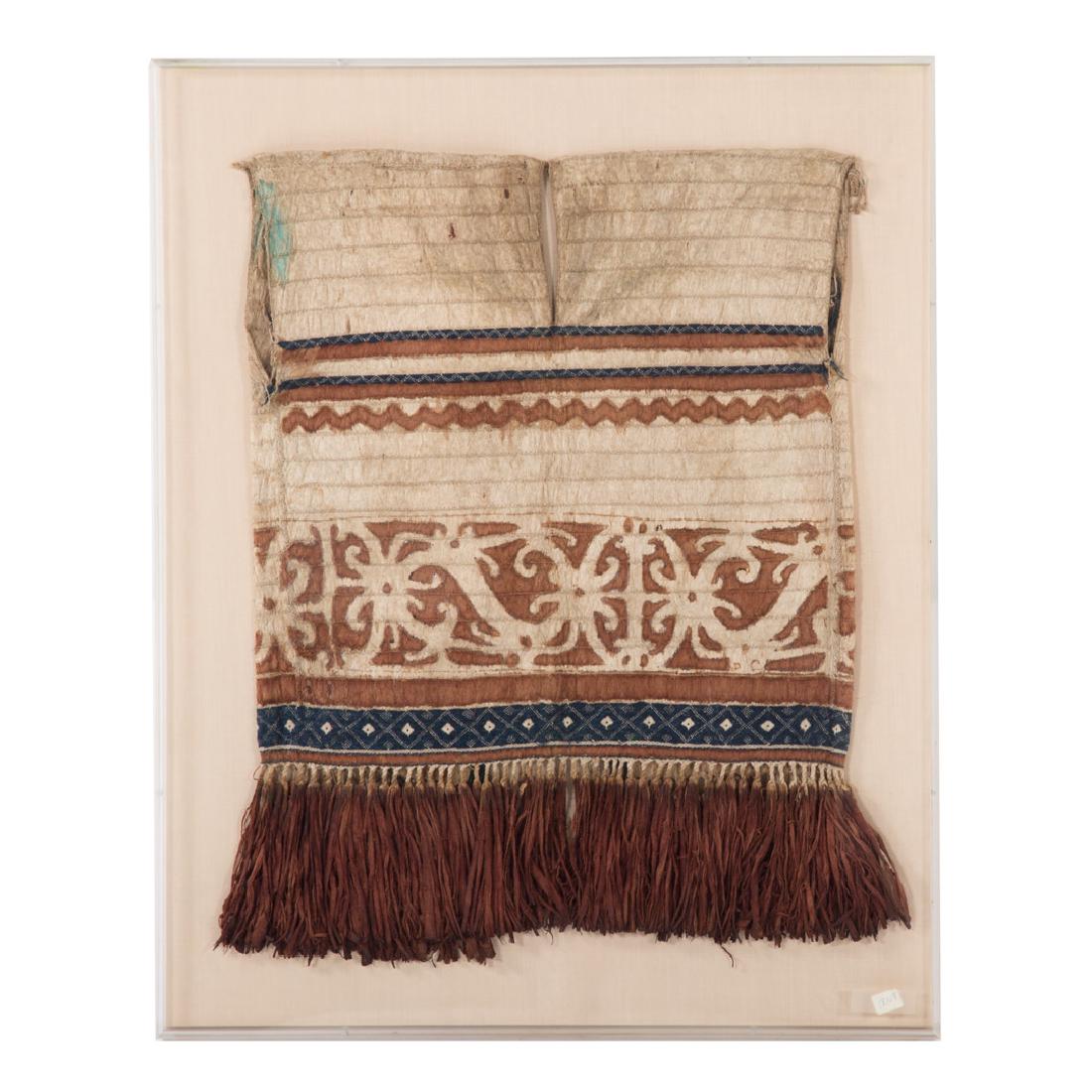 Pacific Islander Tapa cloth vest (1 of 2)