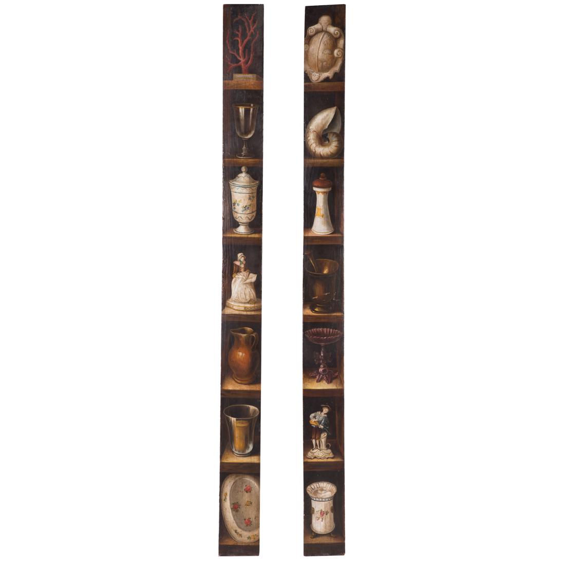 Two Bianchini Studio painted decorative panels (1 of 3)