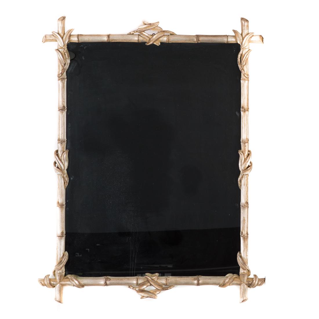 Roberto Giovannini silvered wood mirror (1 of 5)
